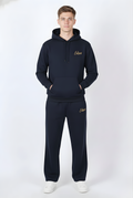Aaron Men’s Navy Blue Co-ord Set