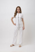 Rive White Pink Co-ord Set