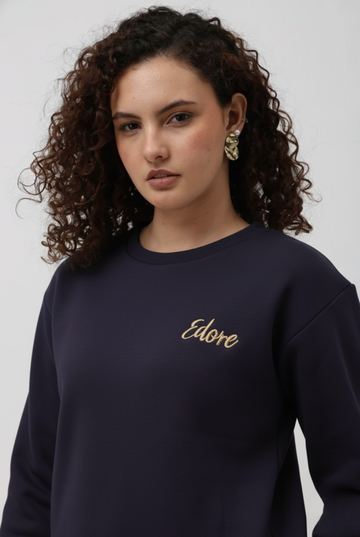 Weston Women’s Navy Blue Sweatshirt