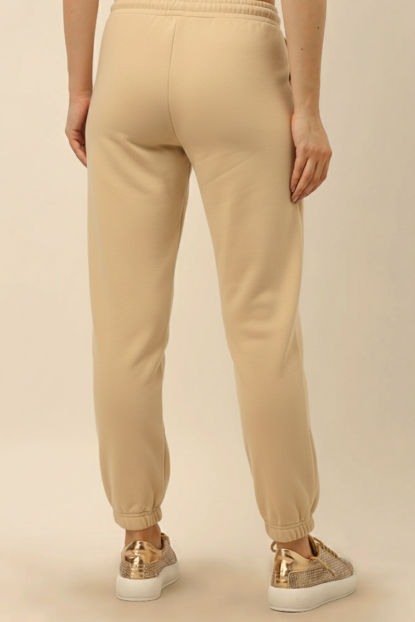 Halo Women's Beige Tapered Pyjama
