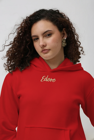 Merrick Women’s Red Hoodie