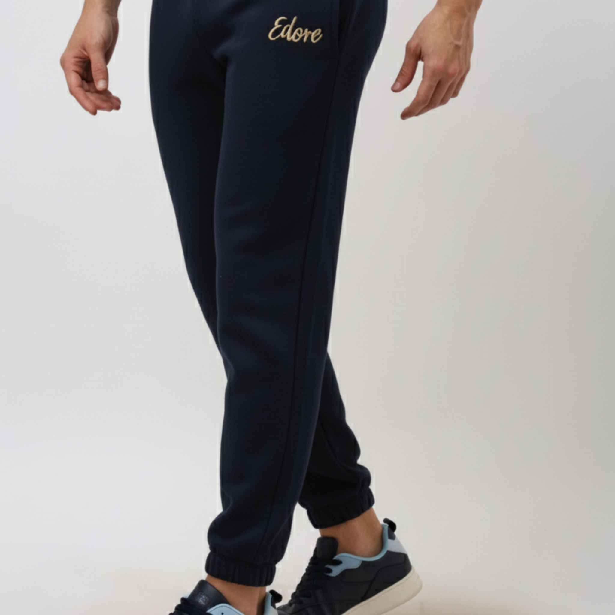 Halo Unisex Navy Blue Joggers