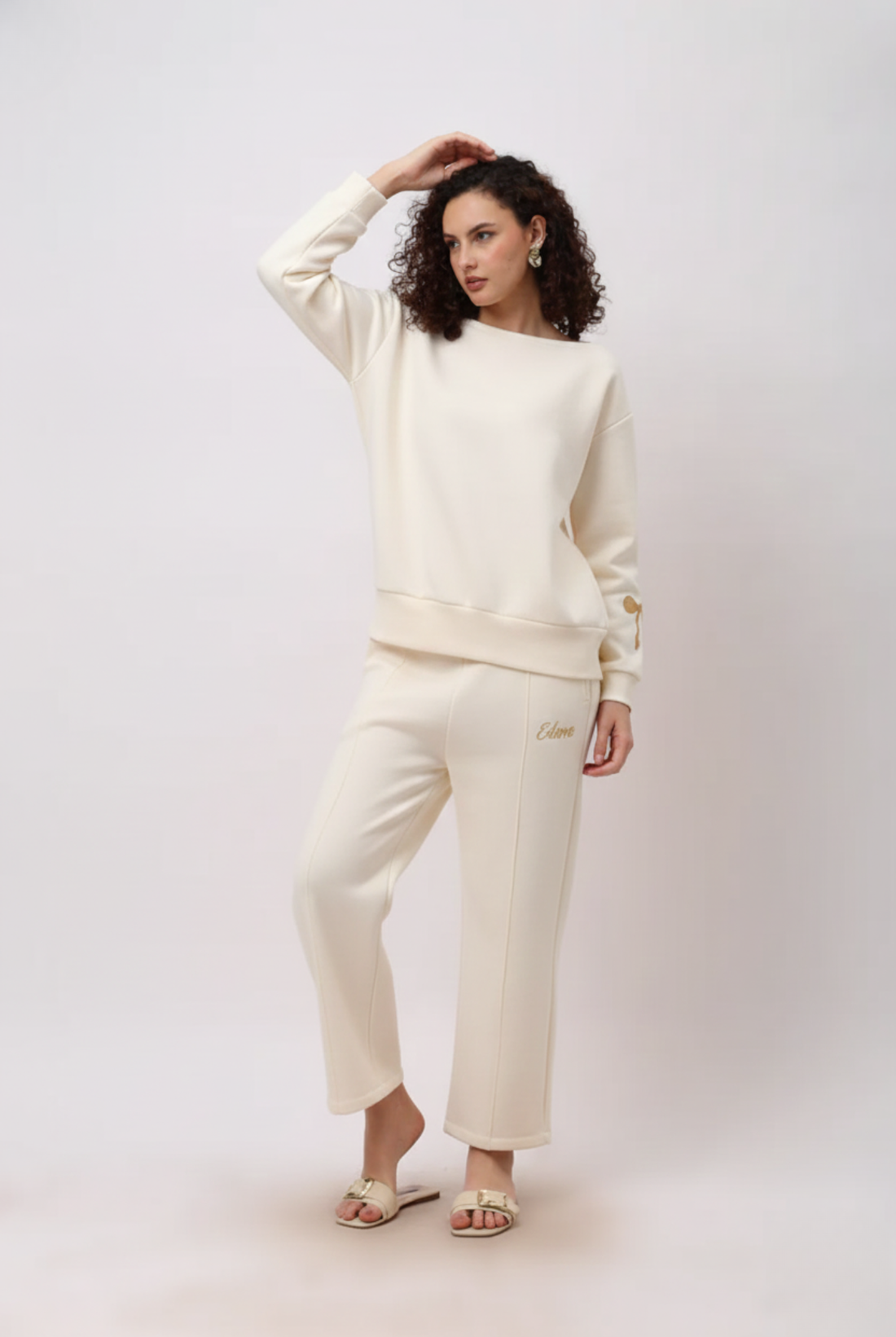 Solin Off White Sweatshirt