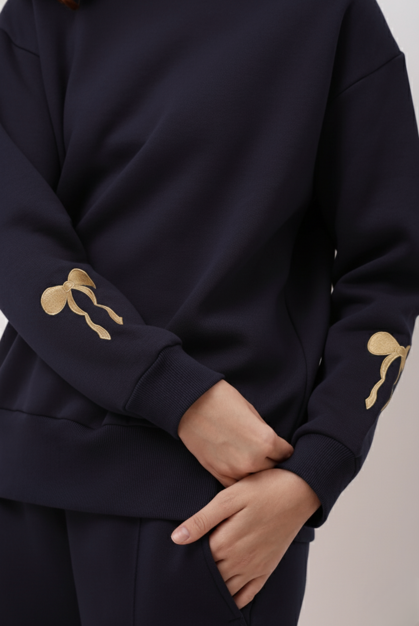 Solin Navy Blue Sweatshirt