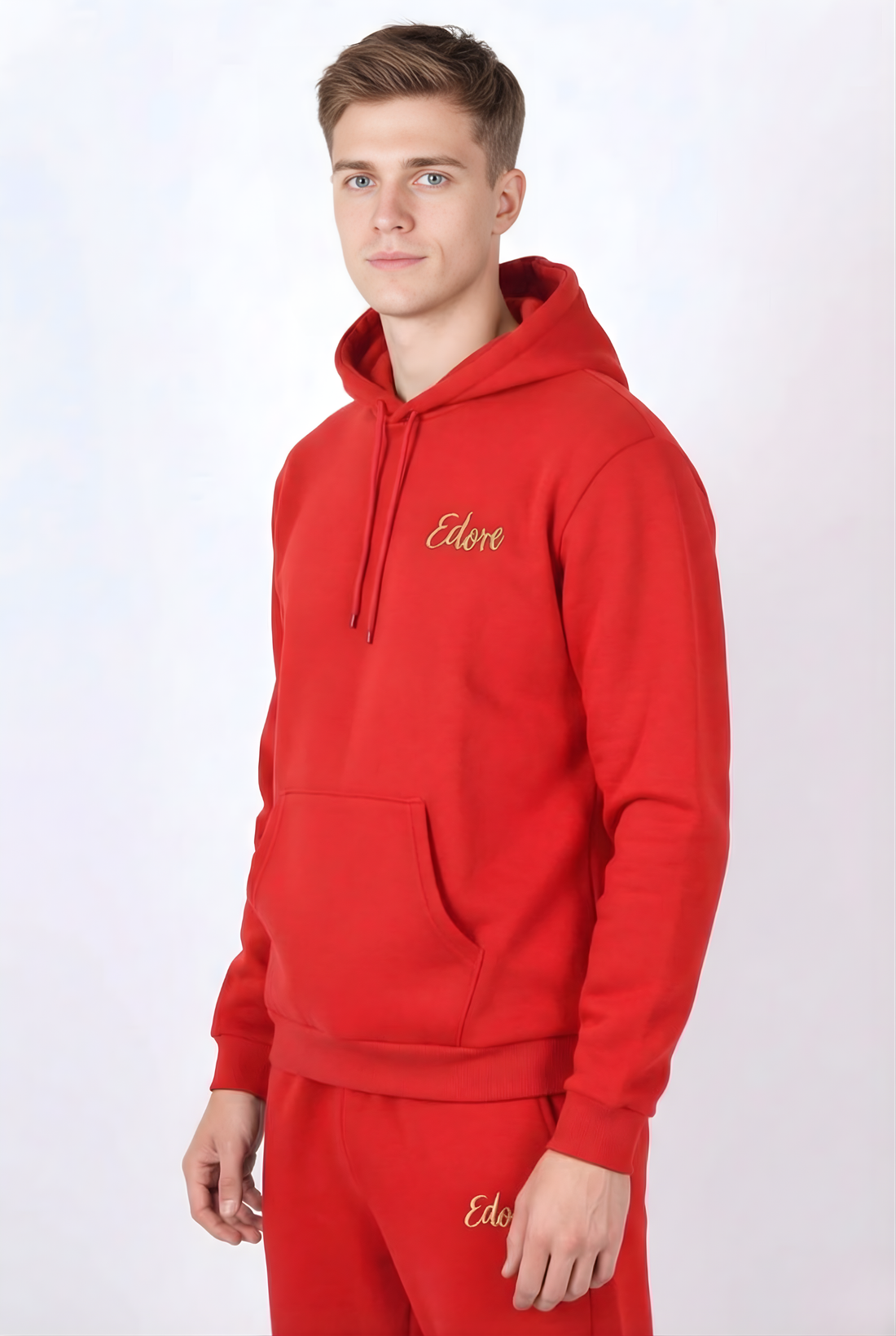Aaron Men’s Red Co-ord Set