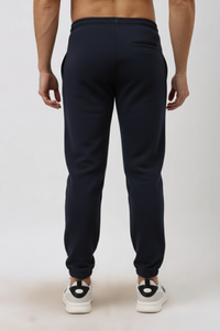 Halo Men's Navy Blue Tapered Pyjama