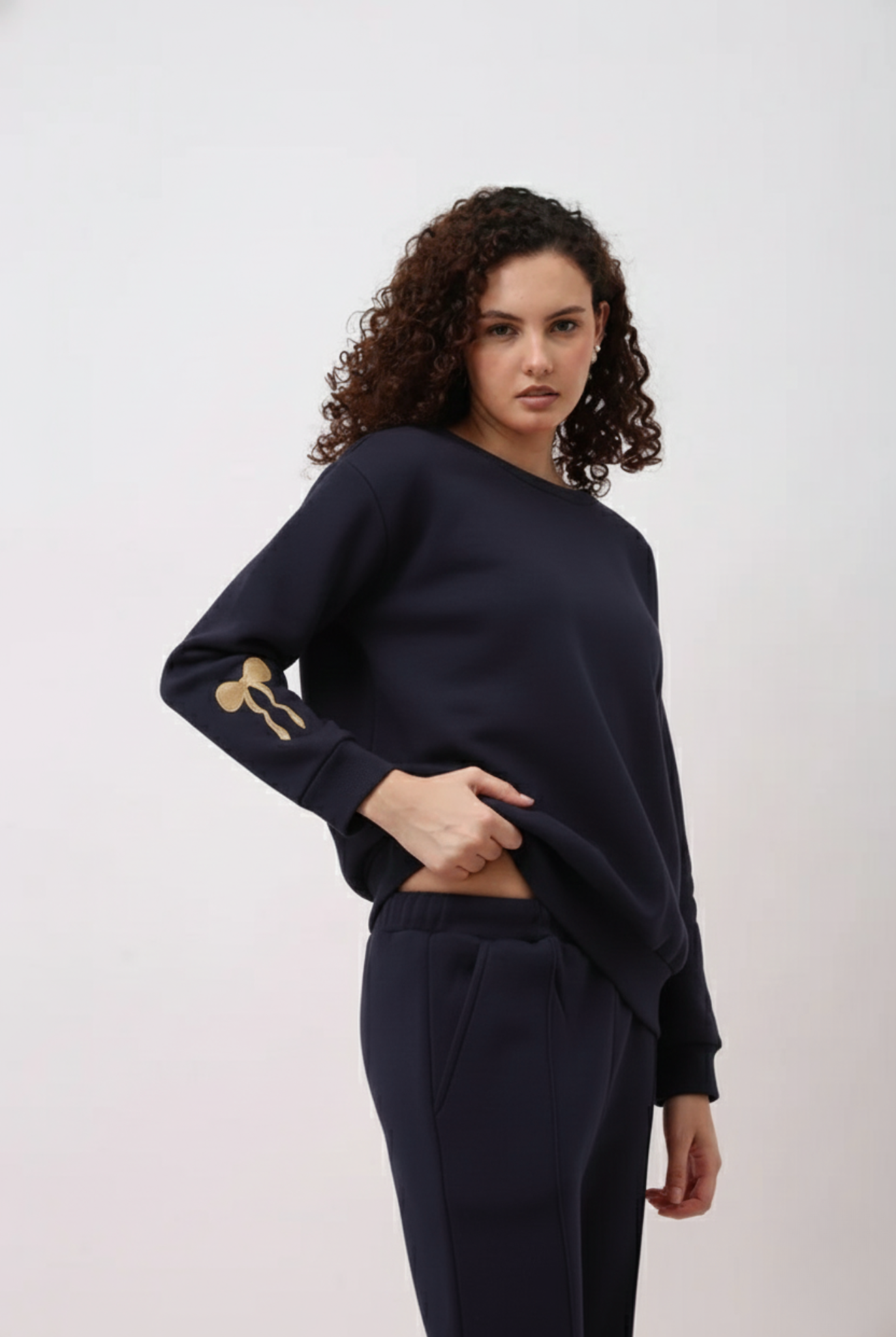 Solin Navy Blue Sweatshirt