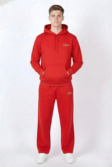 Aaron Men’s Red Co-ord Set