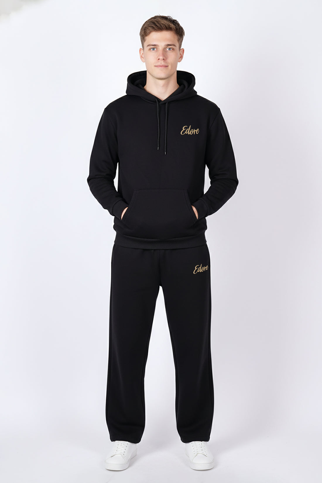 Aaron Men’s Black Co-ord Set