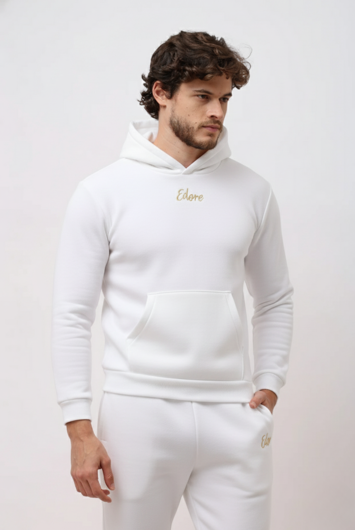 Merrick Men’s Off White Hoodie