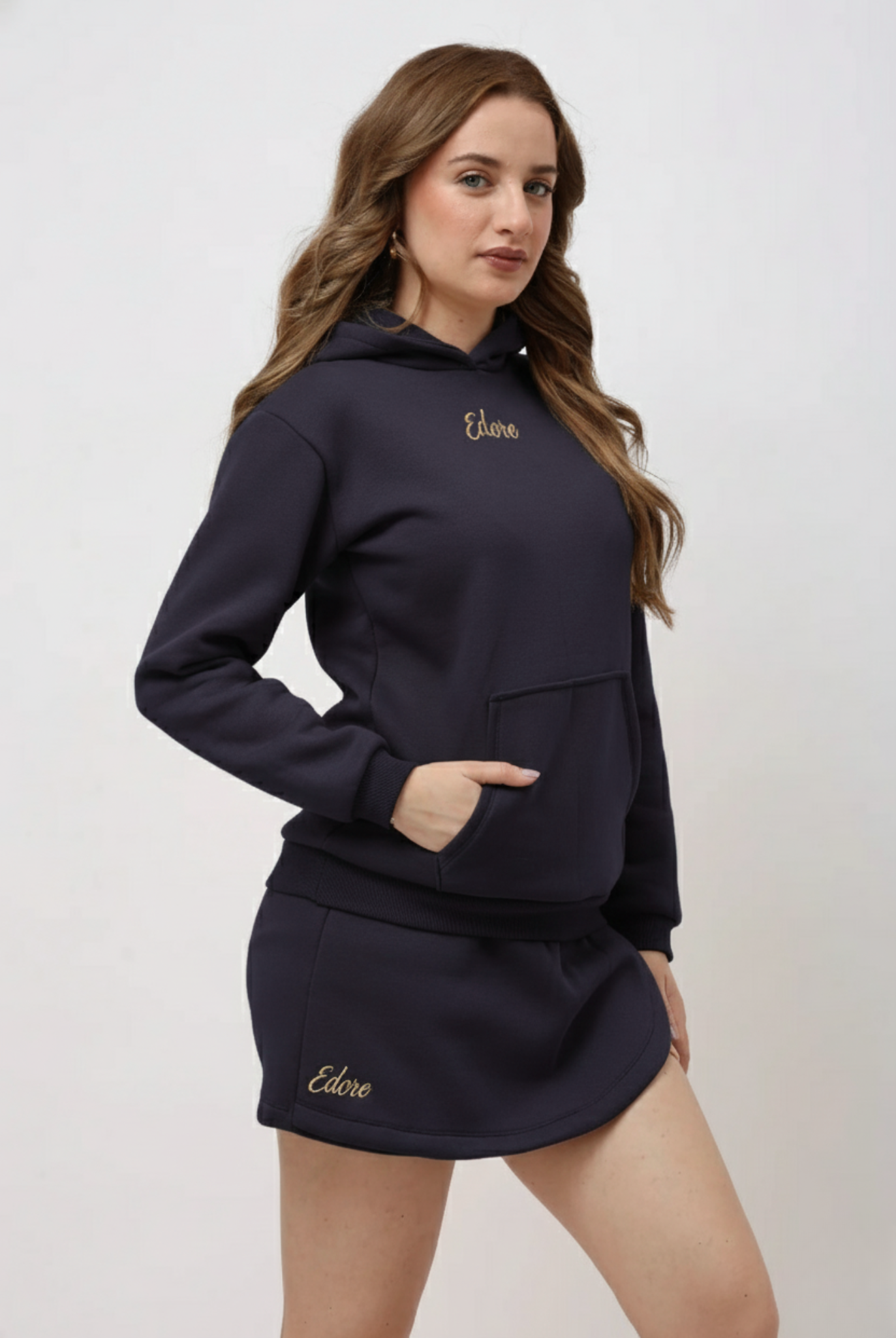 Merrick Women’s Navy Blue Hoodie