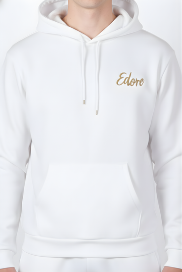 Elric Men’s Off White Hoodie