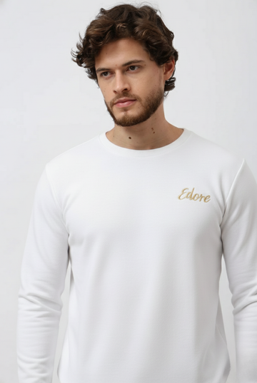 Weston Men’s Off White Sweatshirt