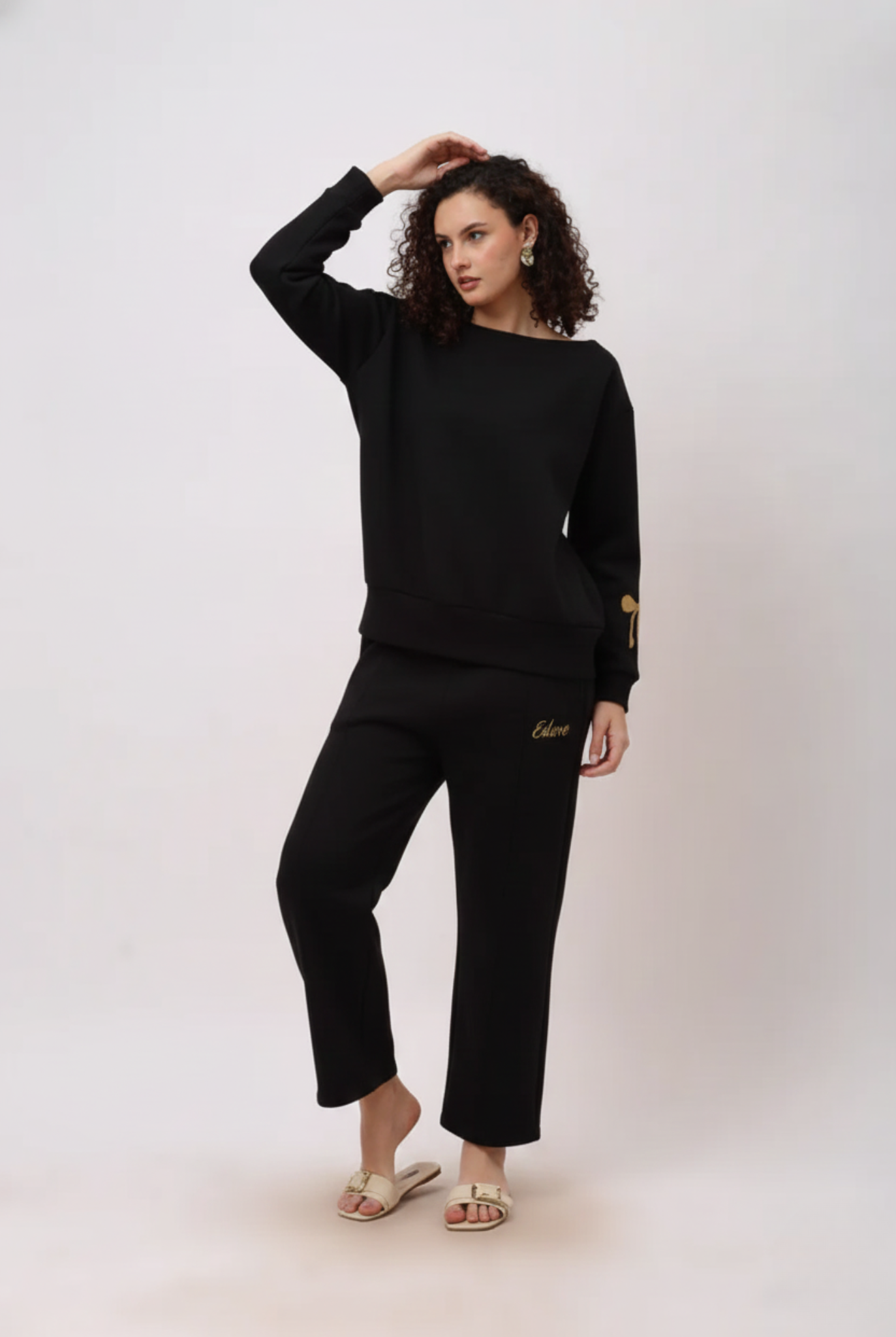 Solin Black Sweatshirt