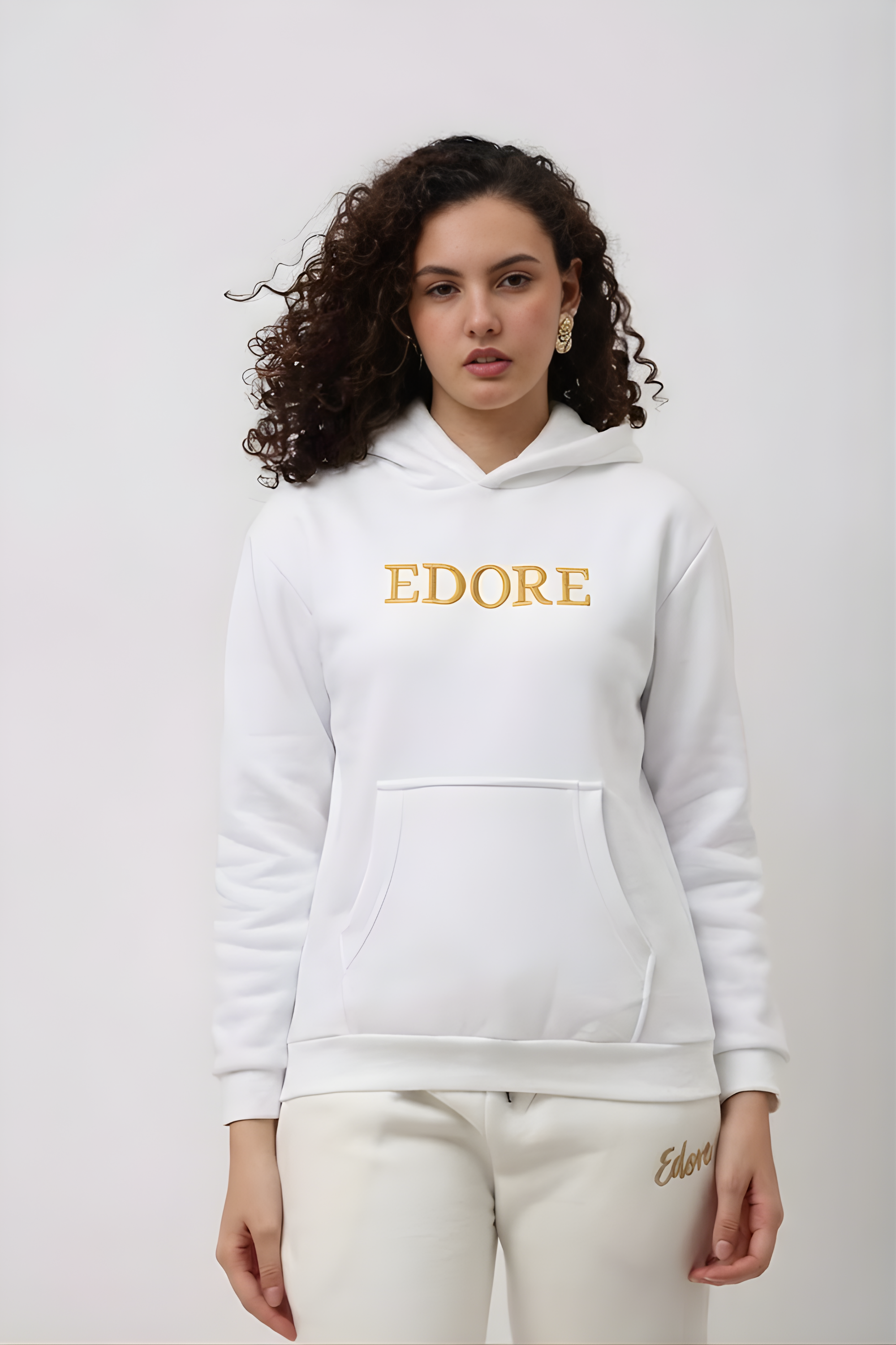 Ellory Women’s White Hoodie