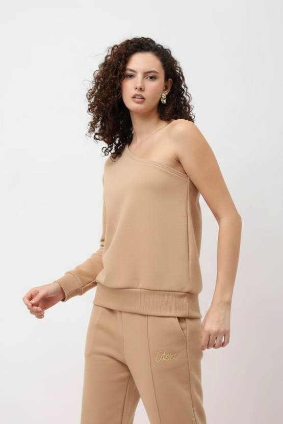 Celen Beige Co-ord Set