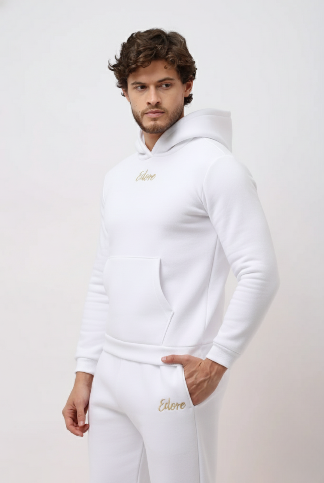 Merrick Men’s Off White Hoodie