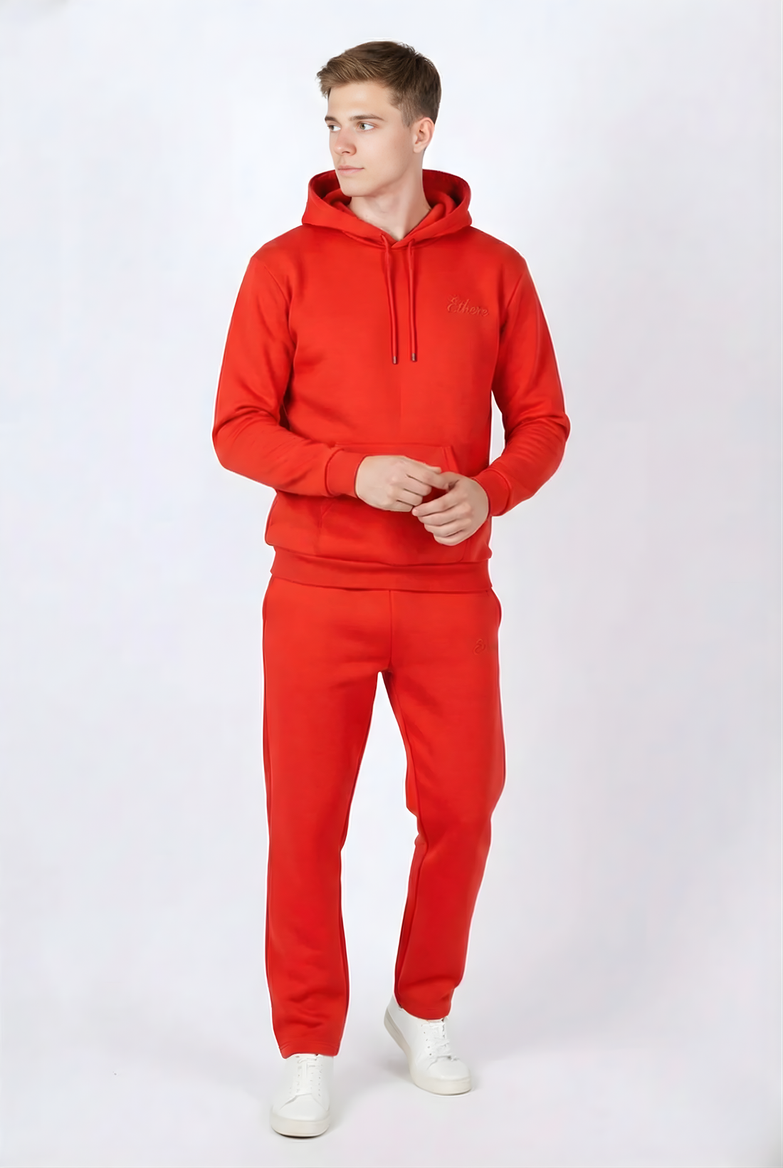 Olivian Red Hoodie