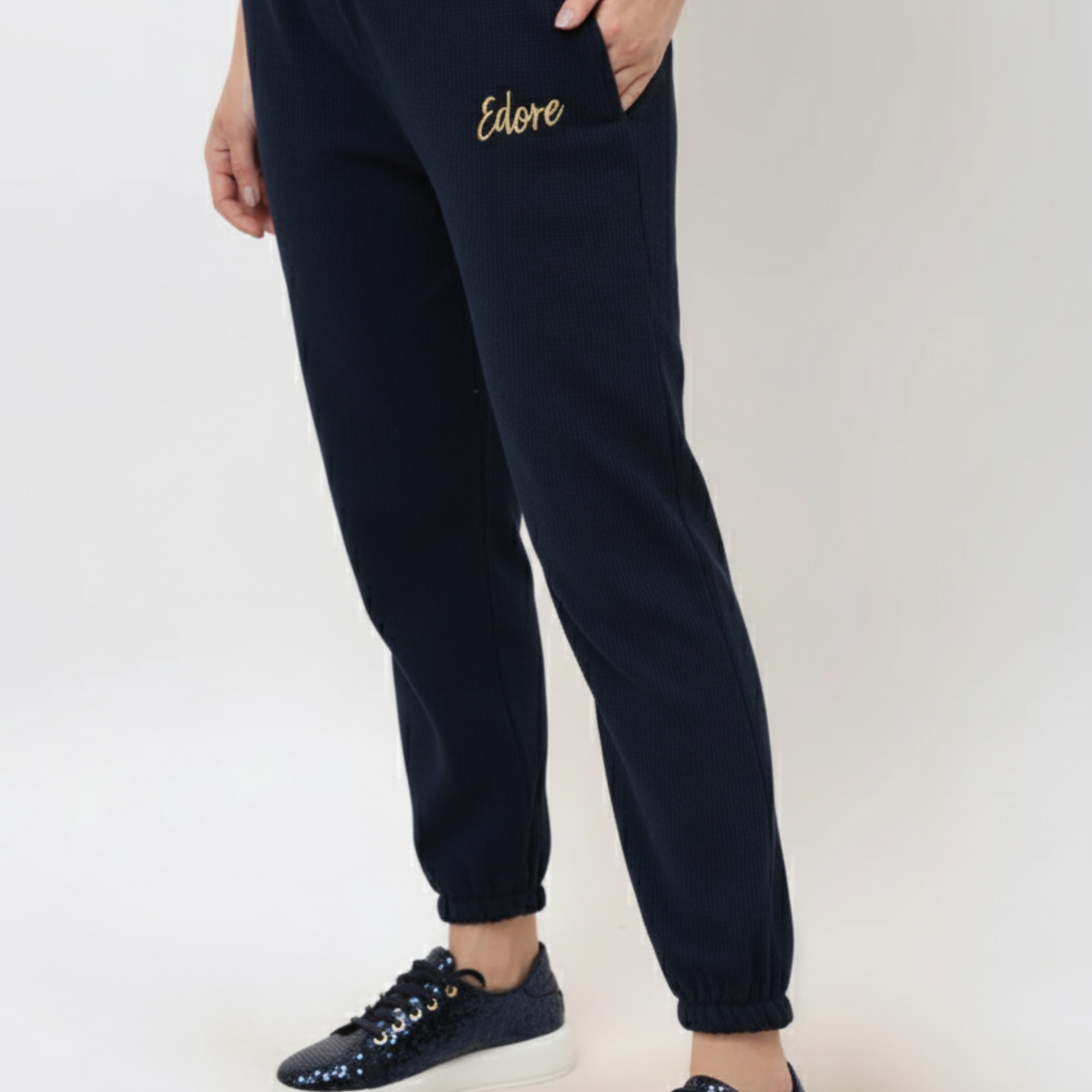 Cera Navy Blue Jogger