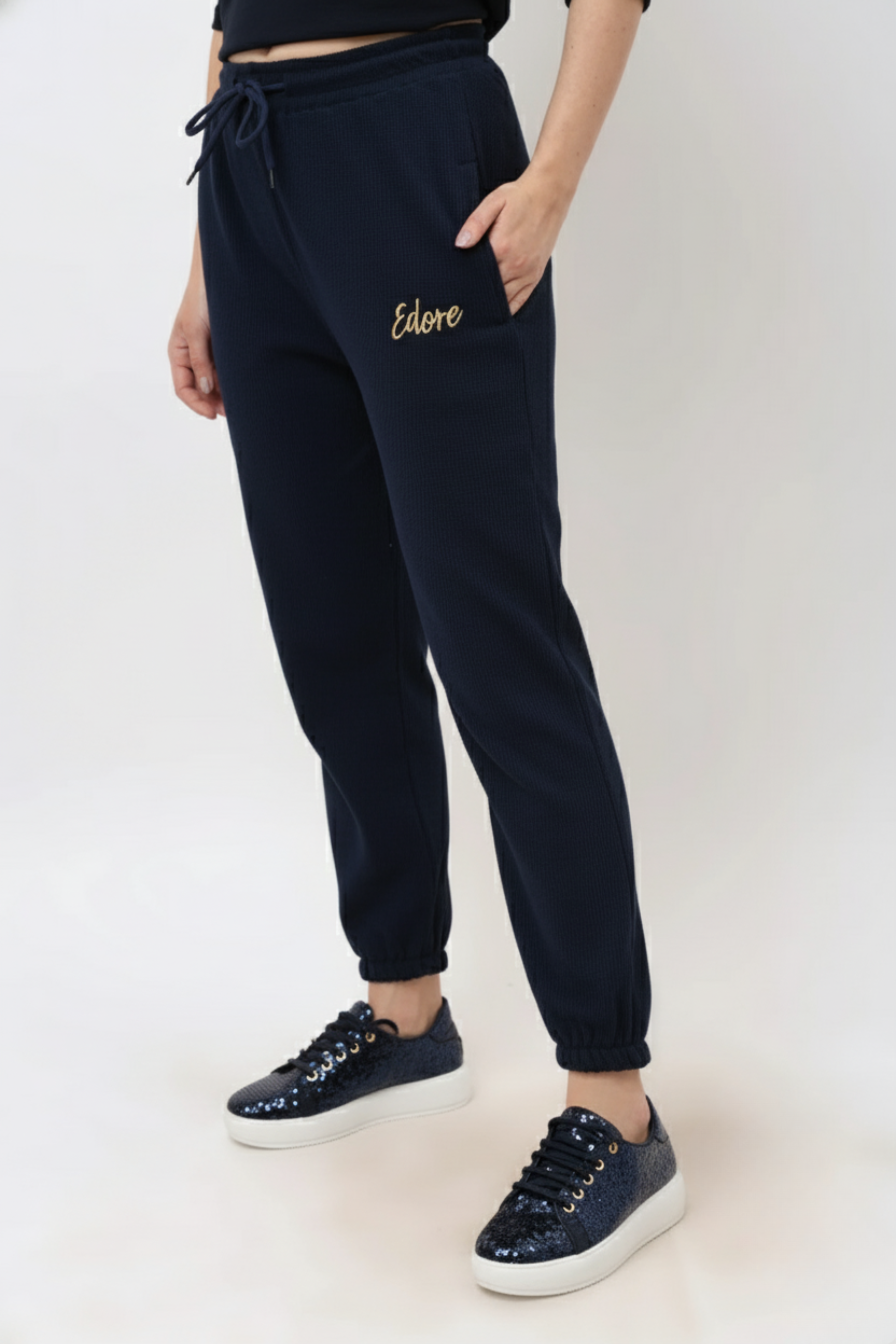 Cera Navy Blue Jogger