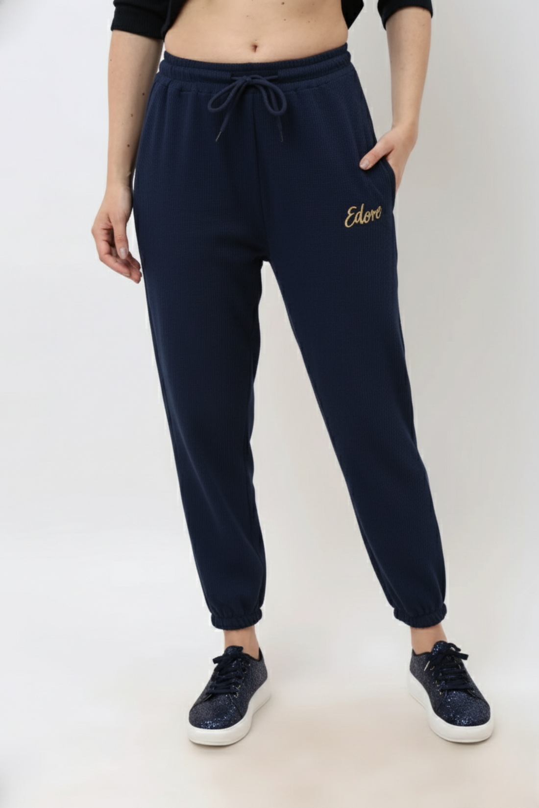 Cera Navy Blue Jogger