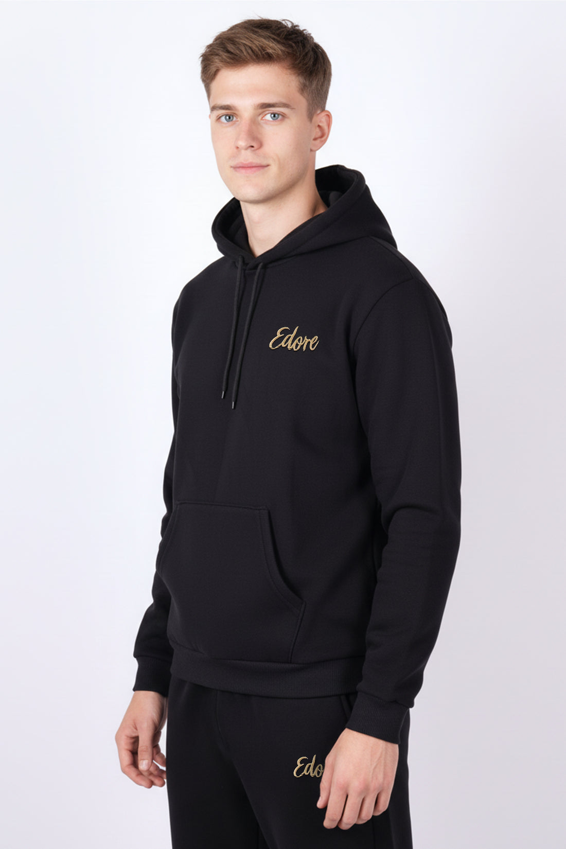 Elric Men’s Black Hoodie