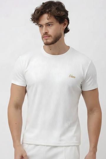 Rowan Men’s White Relaxed Fit T-Shirt