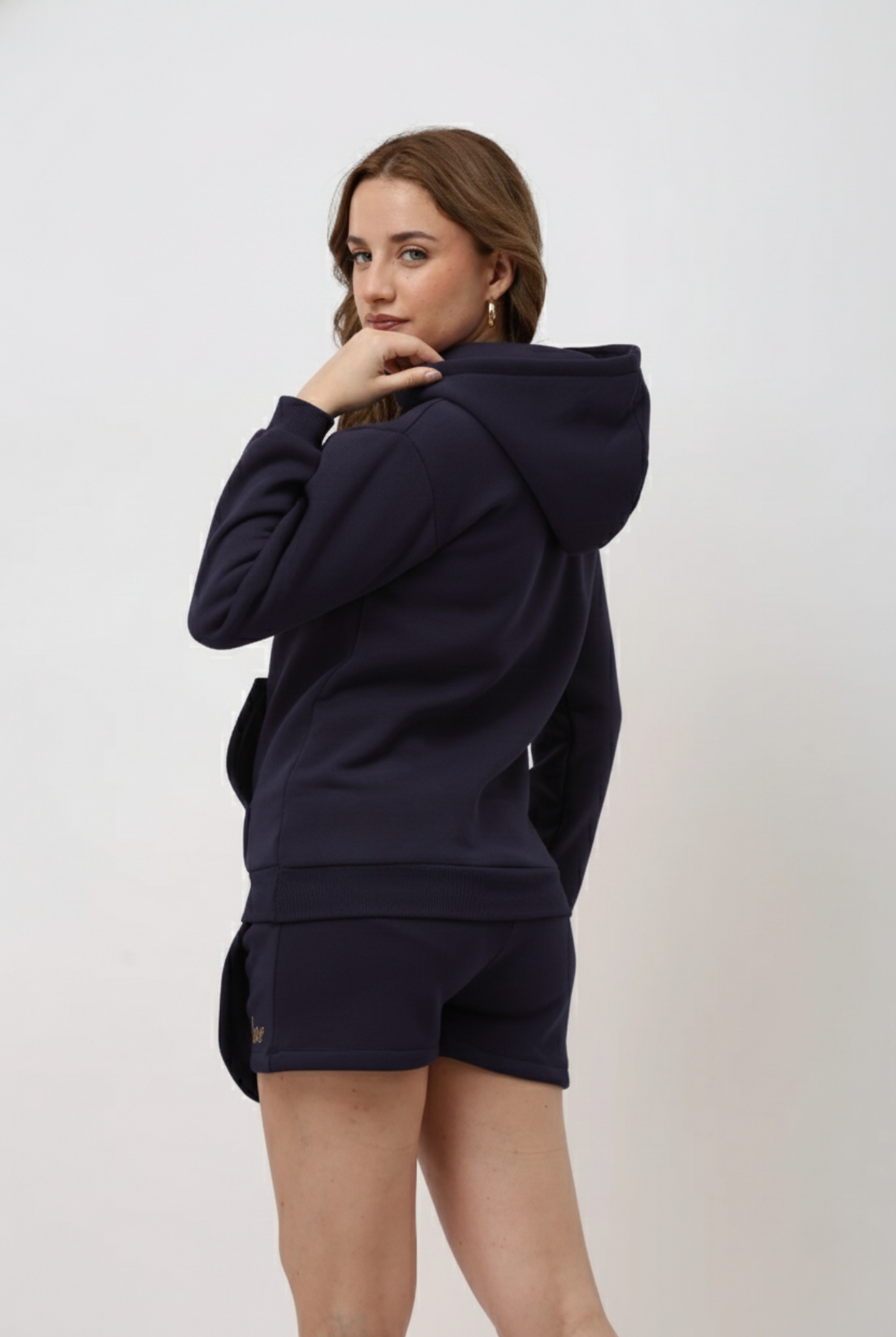 Merrick Women’s Navy Blue Hoodie