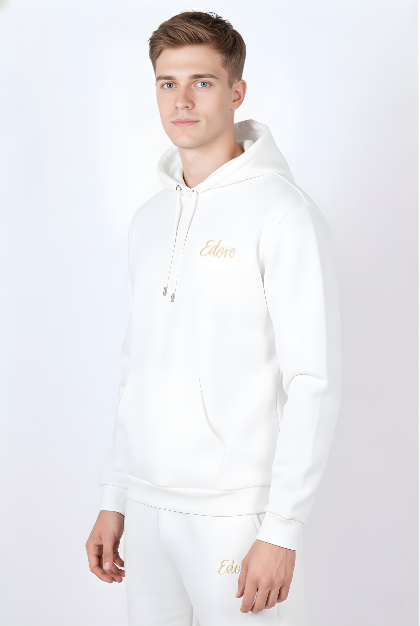 Elric Men’s Off White Hoodie