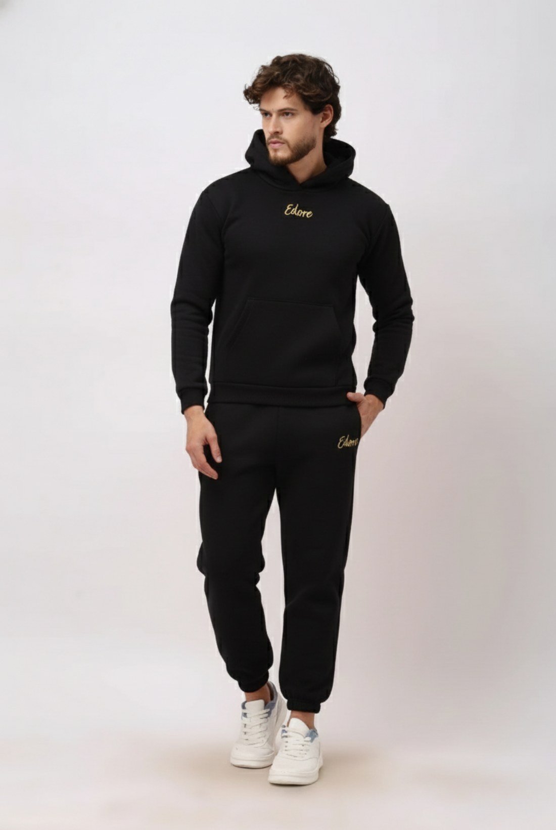 Merrick Men’s Black Hoodie