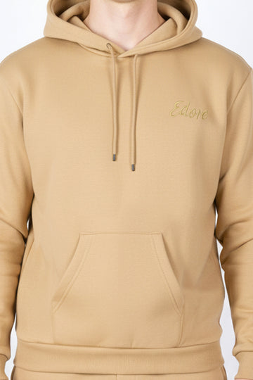 Olivian Beige Hoodie