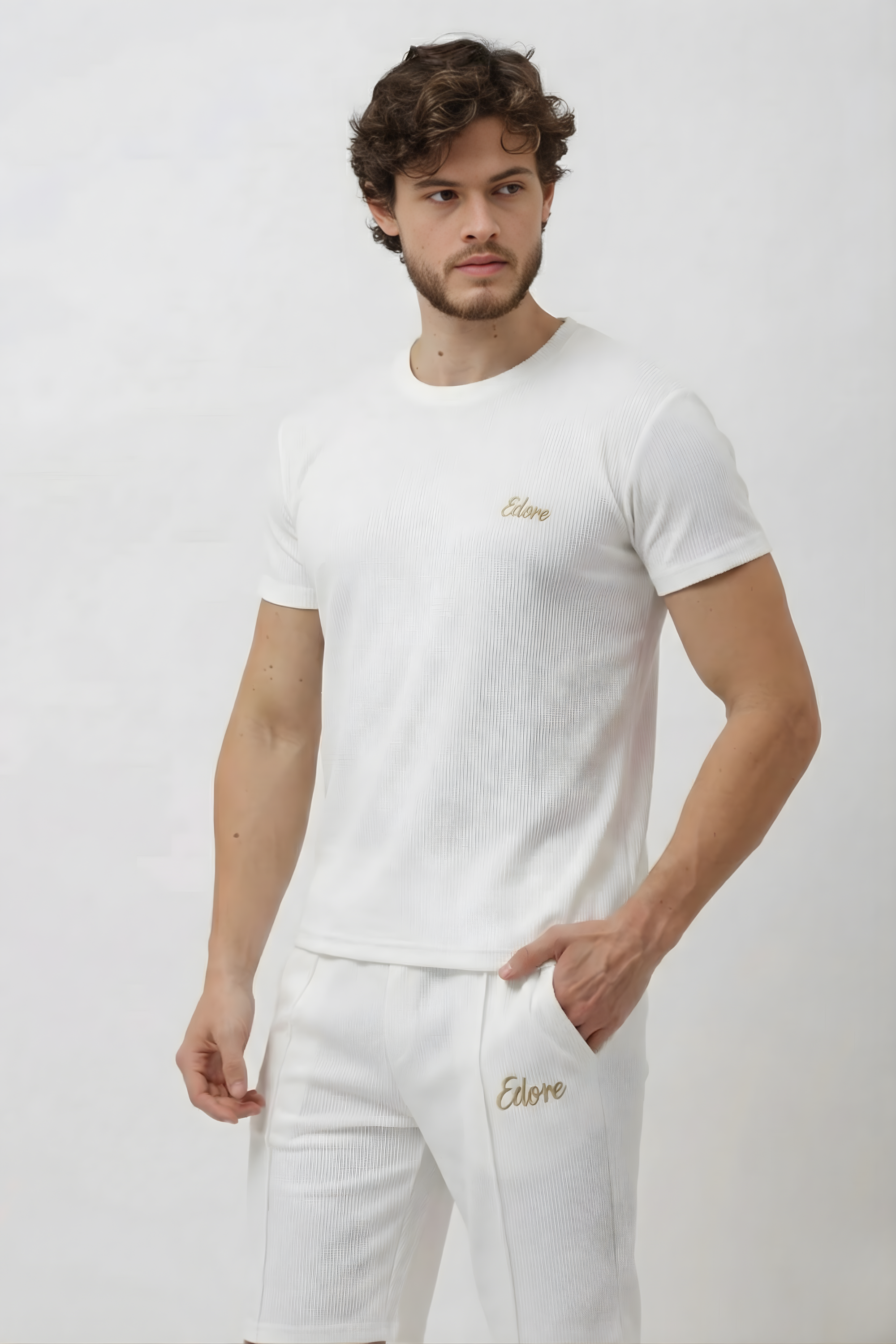 Rowan Men’s White Relaxed Fit T-Shirt