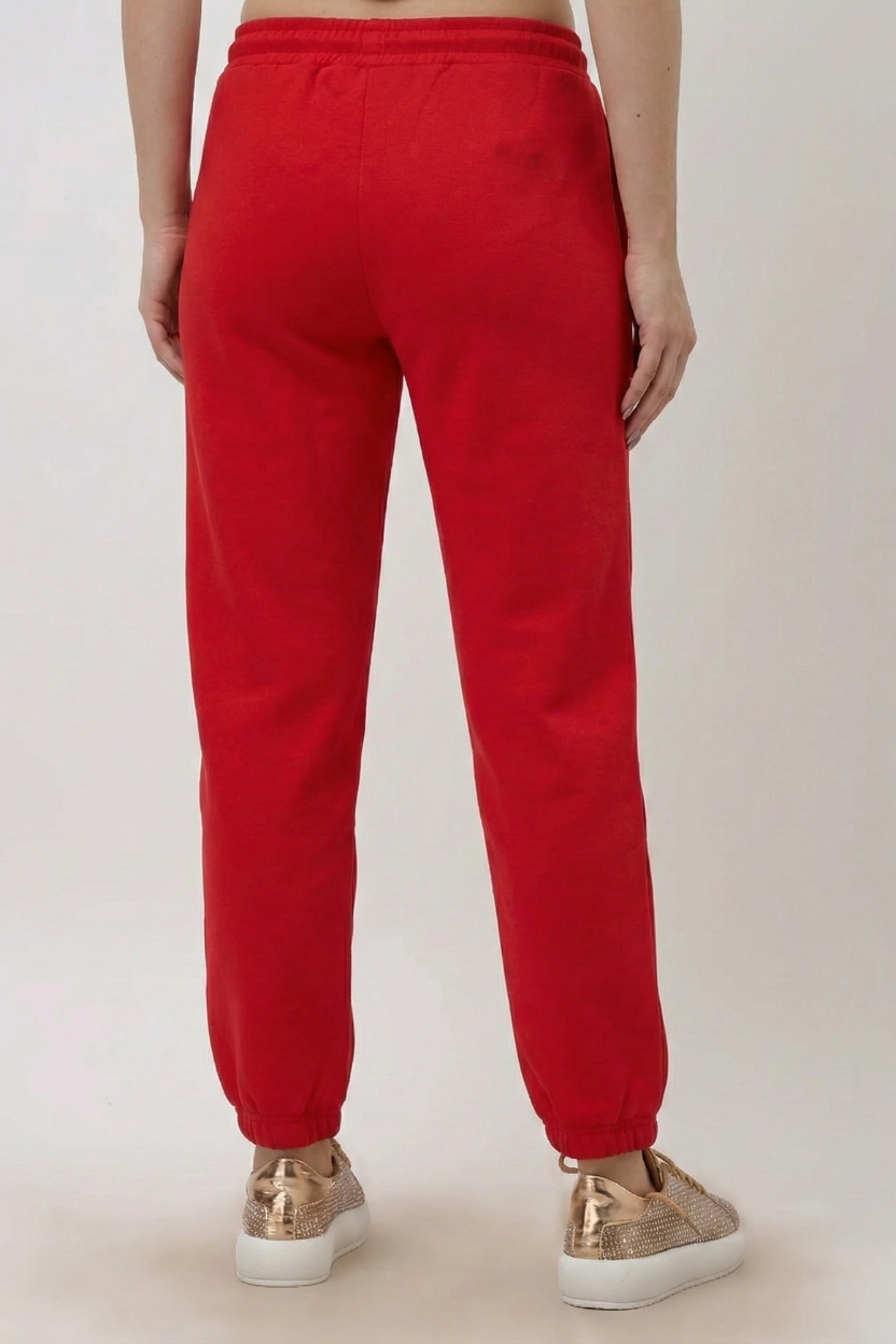 Halo Women's Red Tapered Pyjama