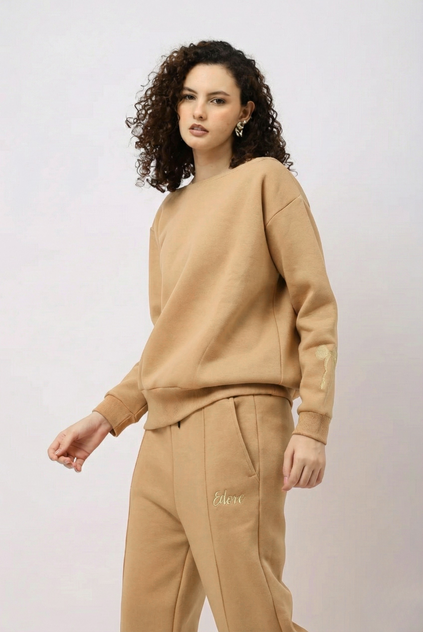 Solin Beige Sweatshirt