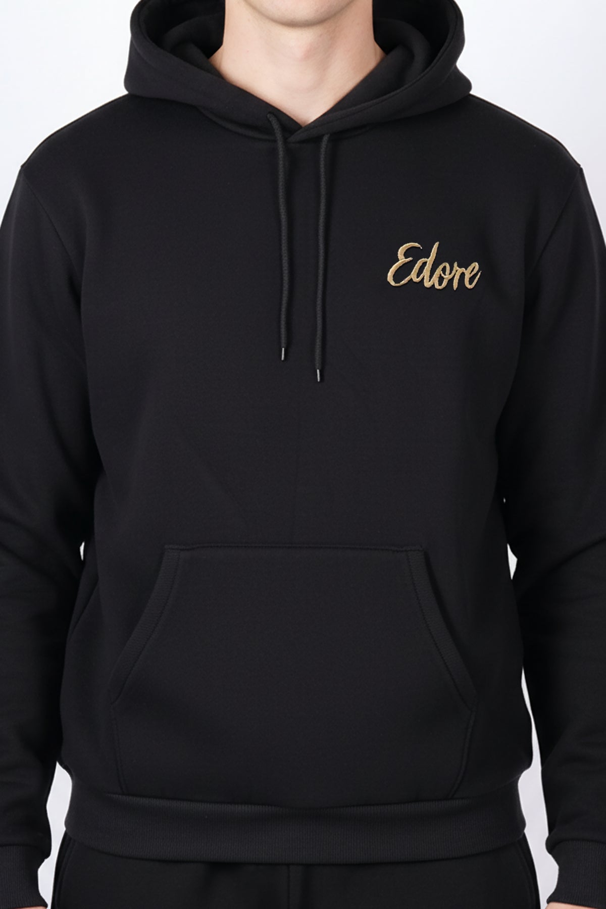 Elric Men’s Black Hoodie