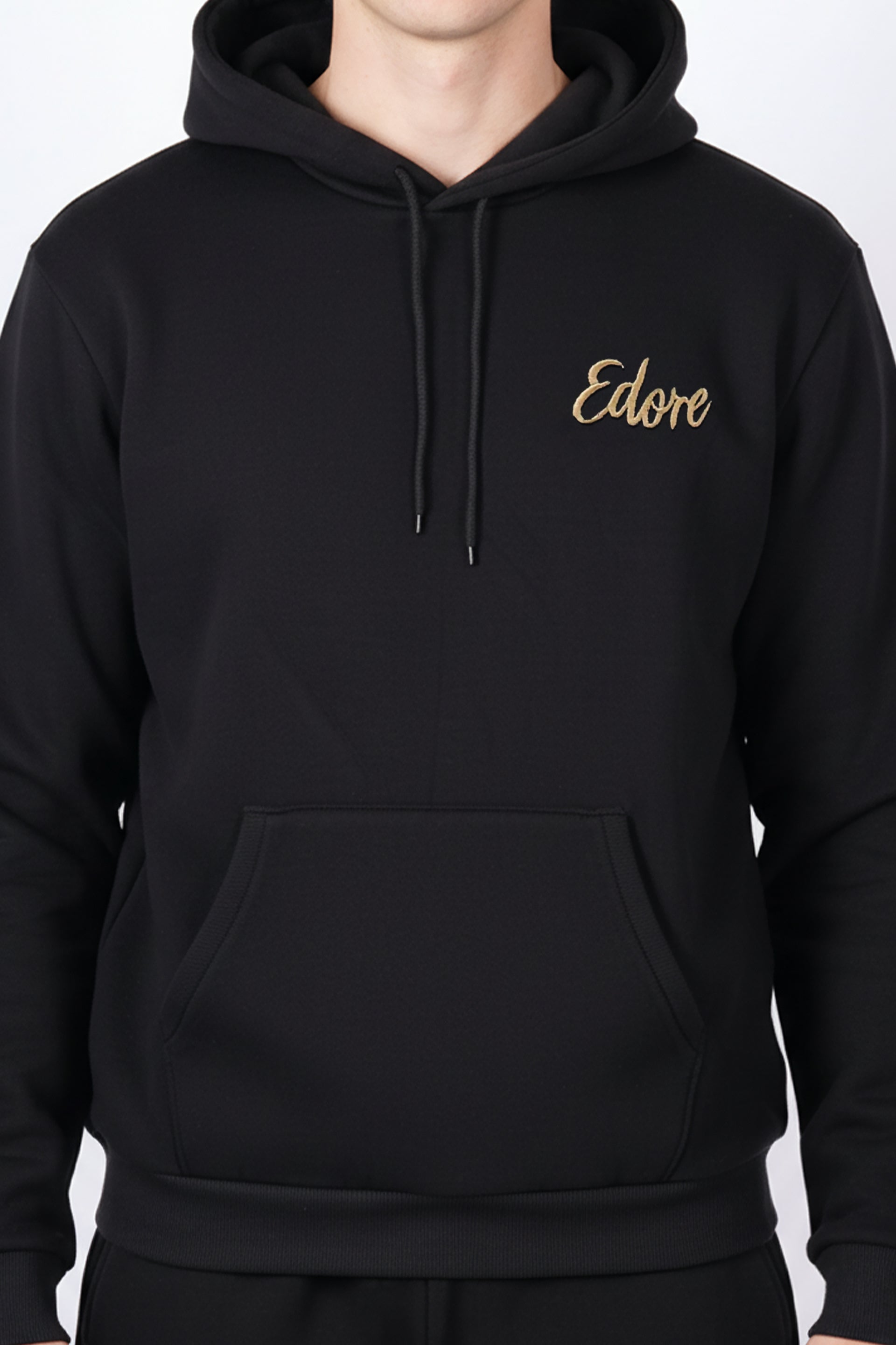 Elric Men’s Black Hoodie