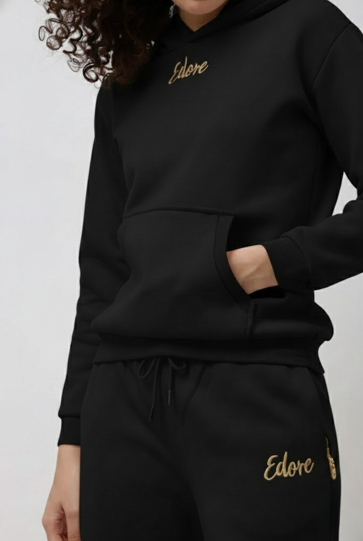 Merrick Women’s Black Hoodie