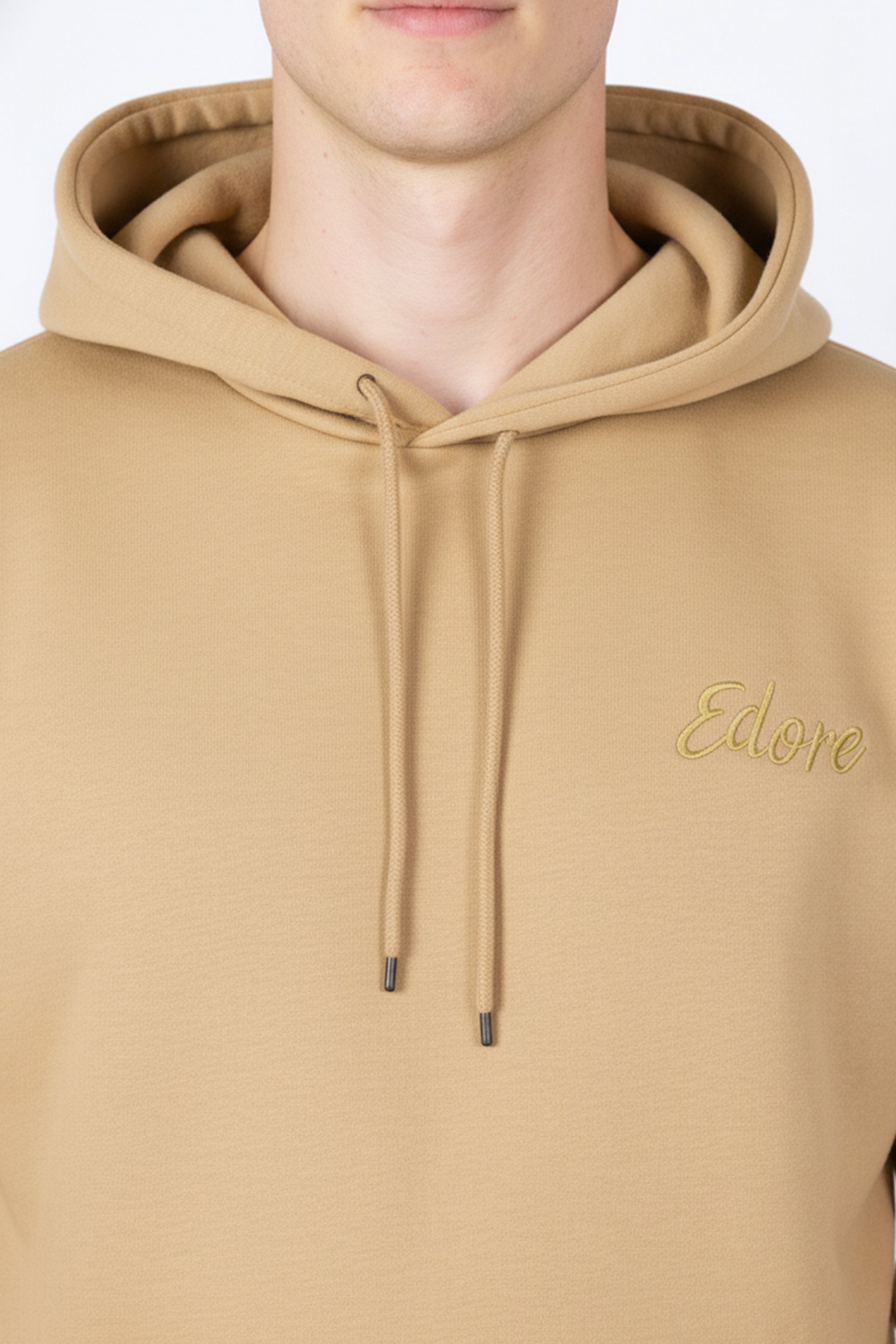 Olivian Beige Hoodie