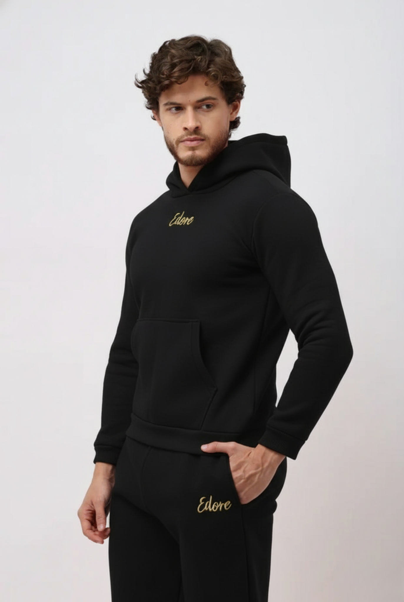 Merrick Men’s Black Hoodie