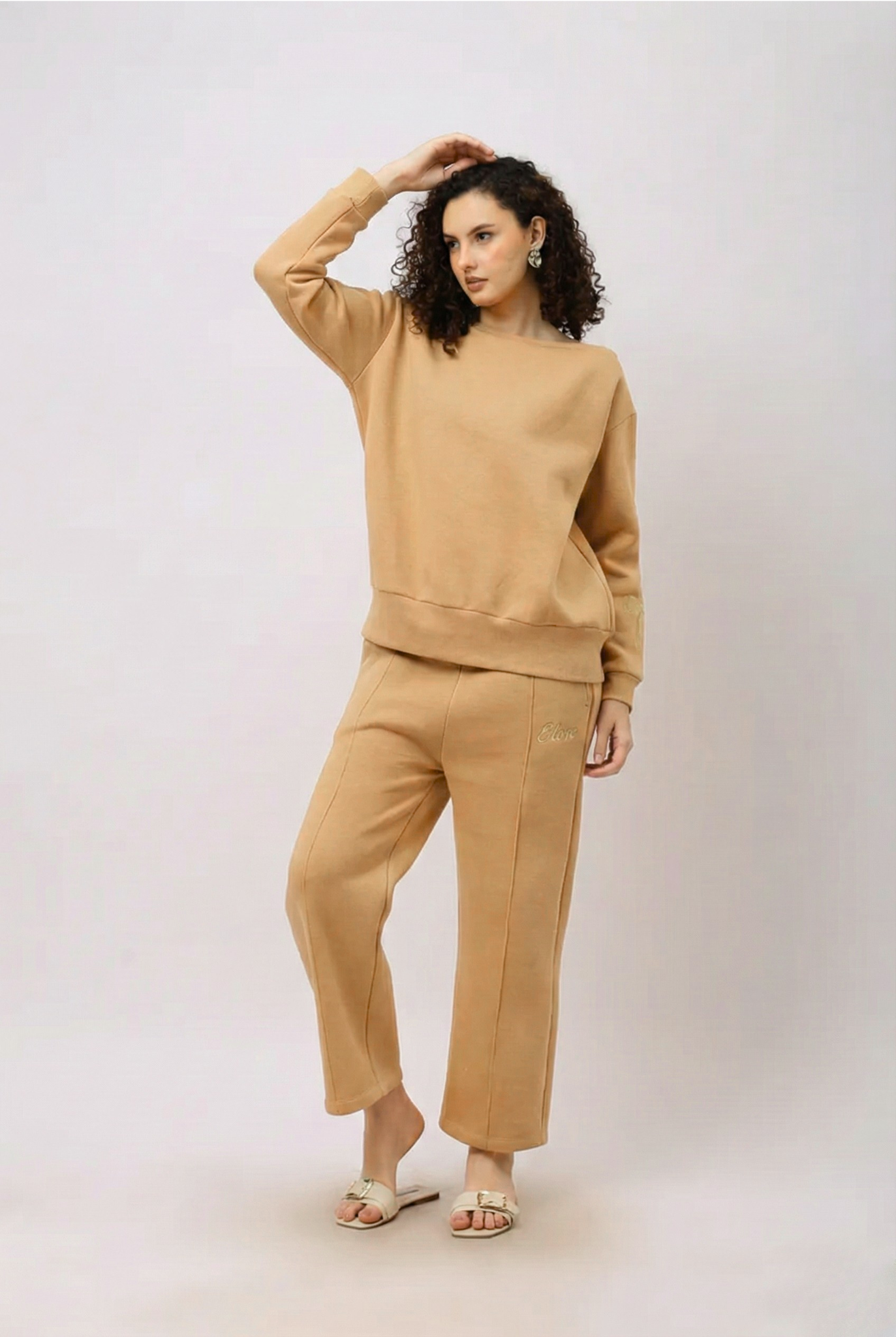 Solin Beige Sweatshirt