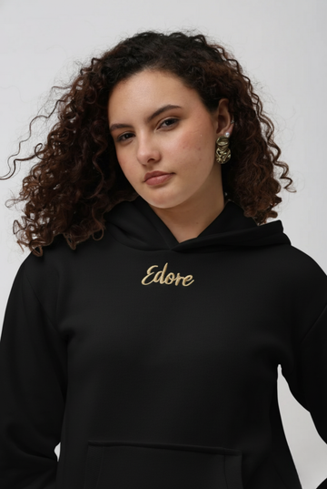 Merrick Women’s Black Hoodie