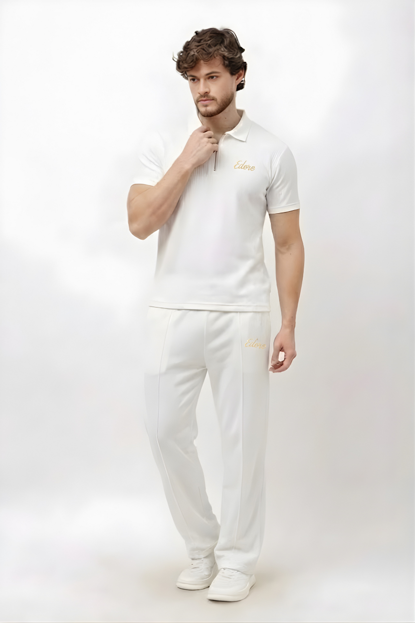 Harrow Men’s White Pintex Pyjama