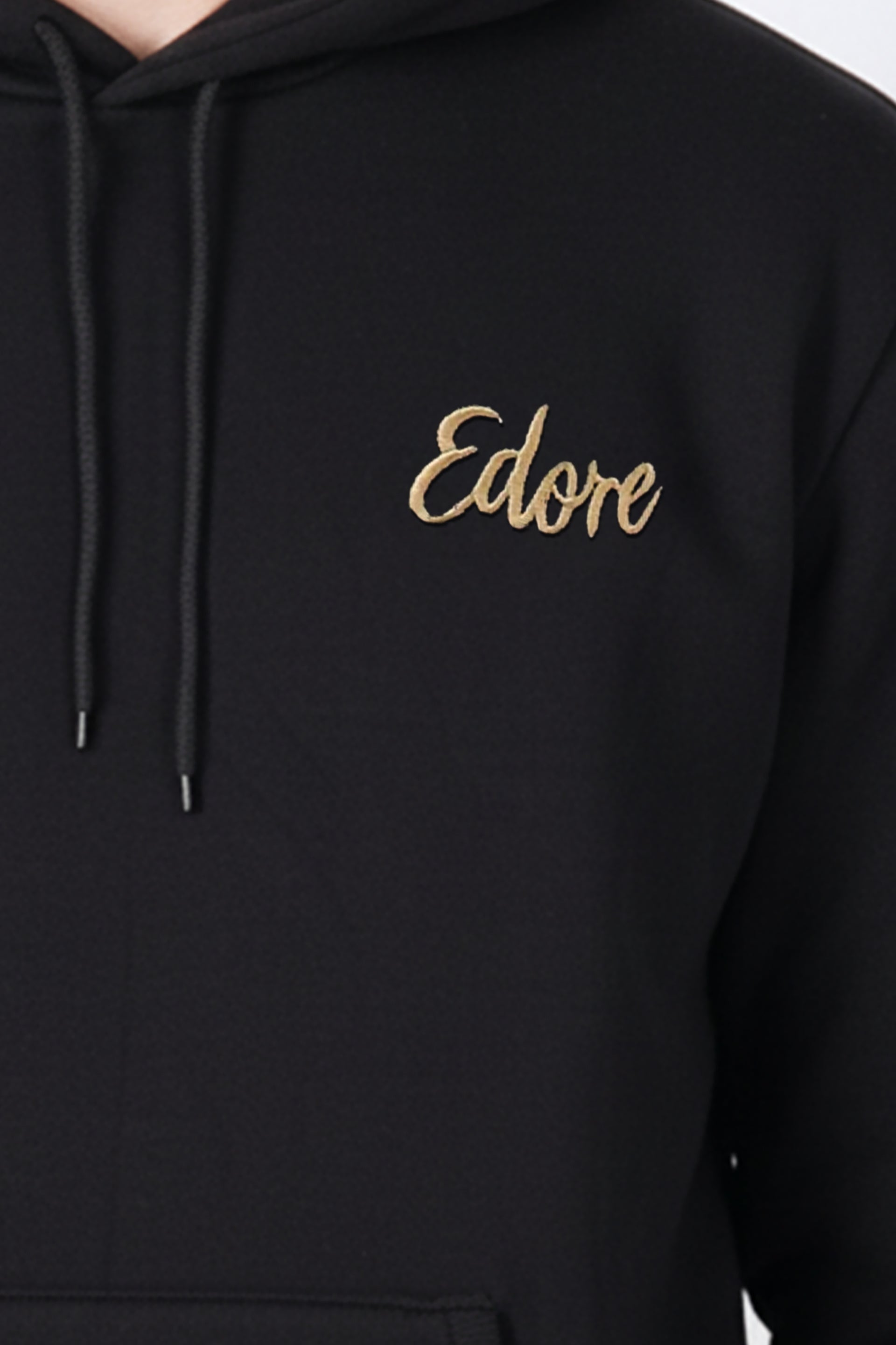 Elric Men’s Black Hoodie