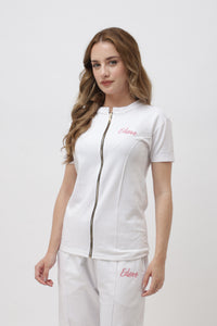 Rive White Pink Co-ord Set