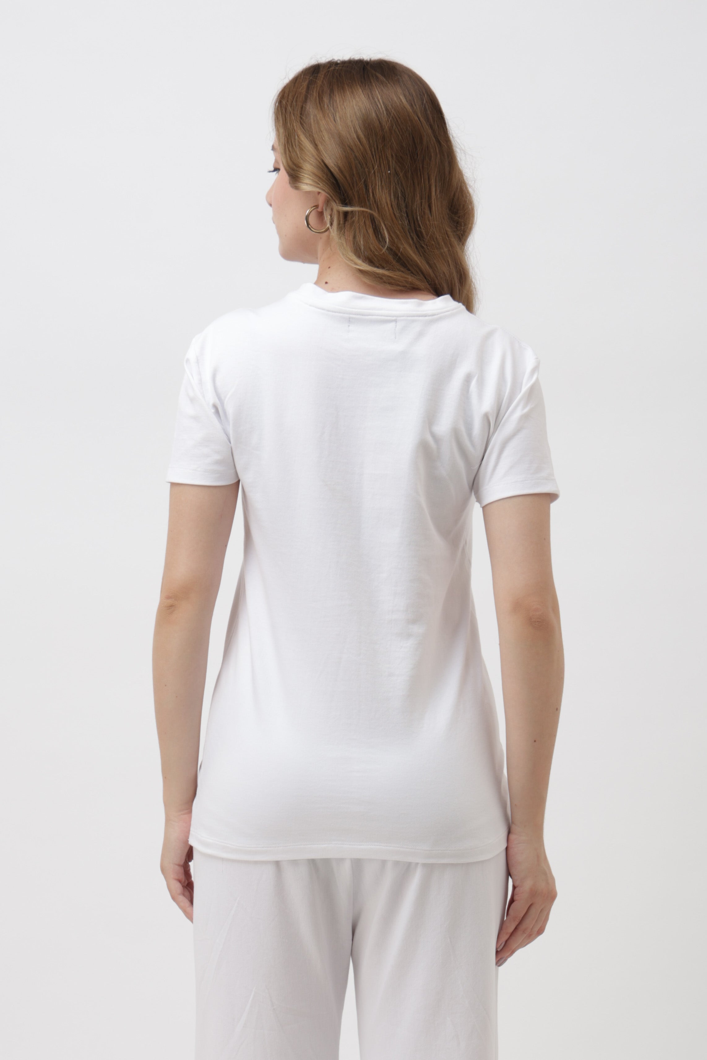 Isen White Pink Zip Jacket