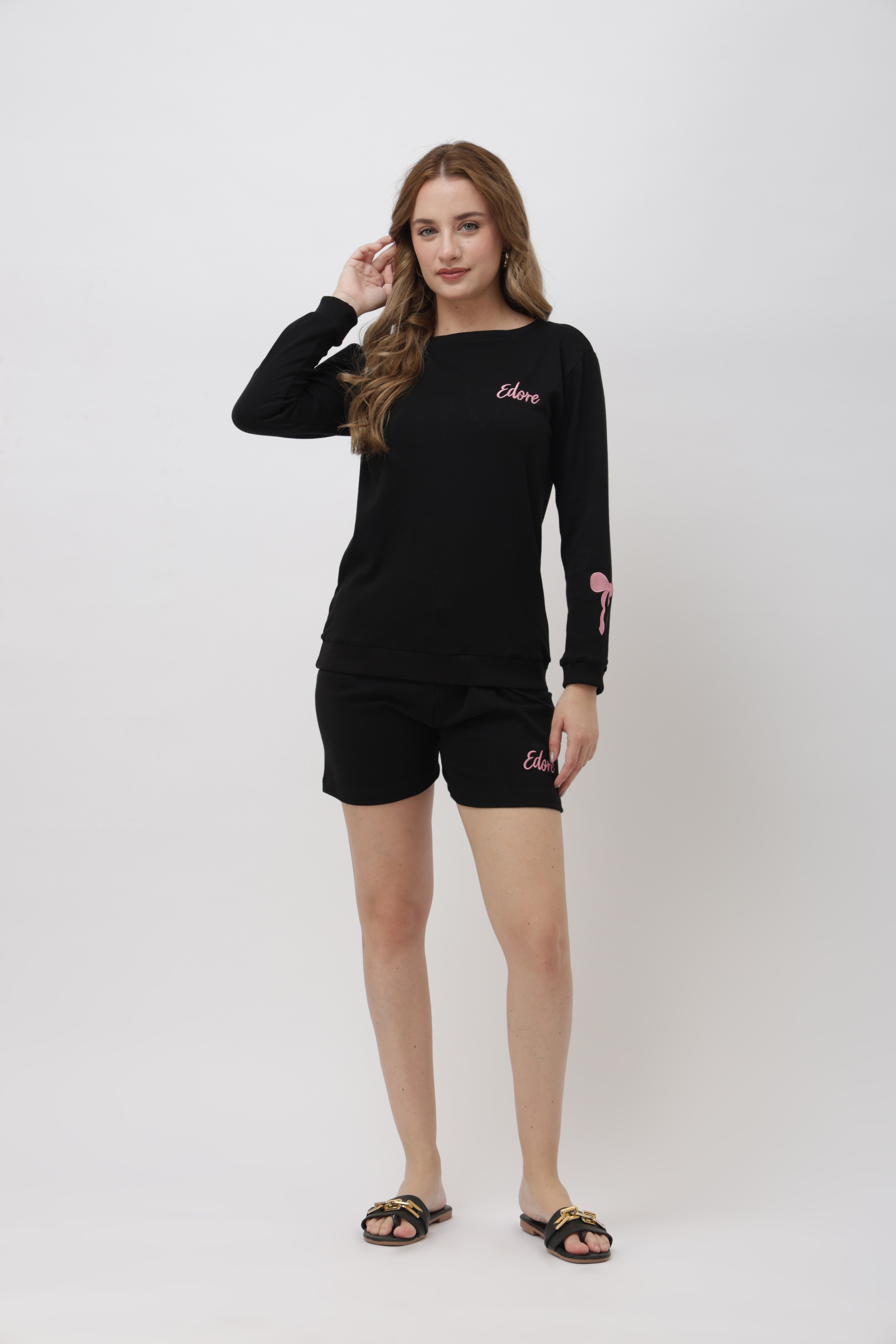 Anya Black Co-ord Set