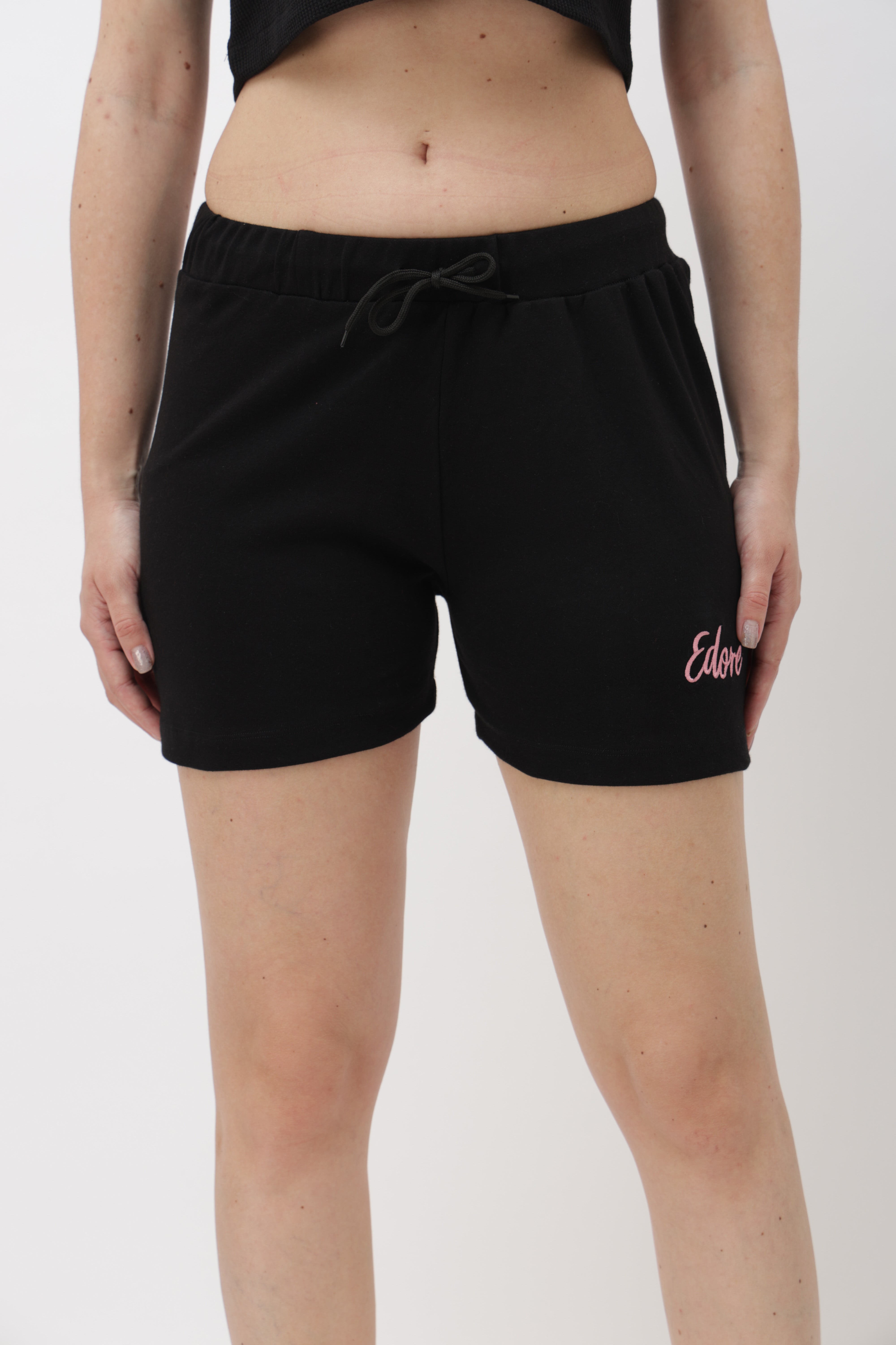 Nilo Black Shorts