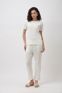 Edris White Co-ord Set