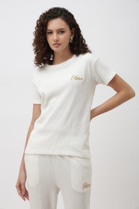 Edris White Co-ord Set
