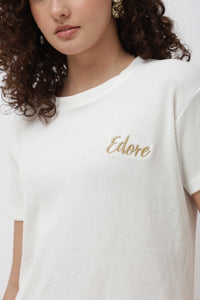 Edris White Co-ord Set
